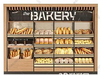 Шафа дисплея торта